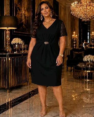 Haljine: ✨️BIG SIZE MODEL ✨️
Velicine: XL XXL XXXL XXXXL
Cena: 3400dinara — 2