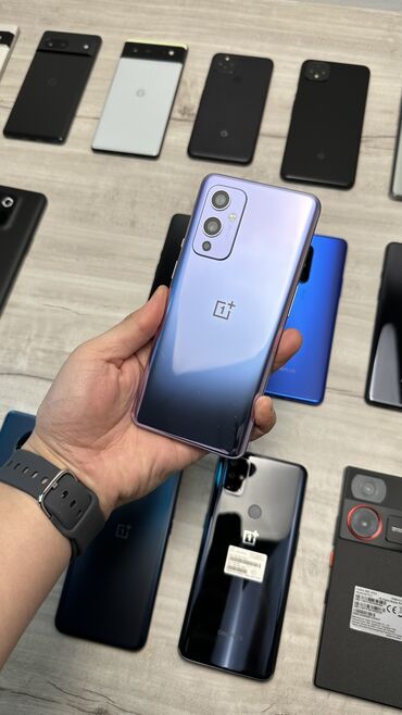 ванплас: OnePlus 9, Б/у, 256 ГБ, цвет - Голубой, 2 SIM