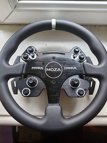 рулдар: Игровой руль Moza R9 V3 + Руль CS V2 + Педали SR-P Lite + КПП Moza SGP — 1