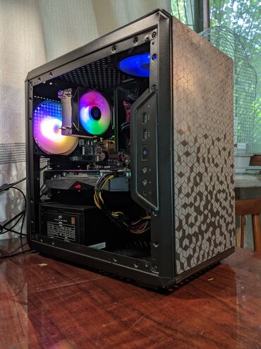 не рабочее состояние: Компьютер, ядер - 4, ОЗУ 16 ГБ, Игровой, AMD Radeon RX 580