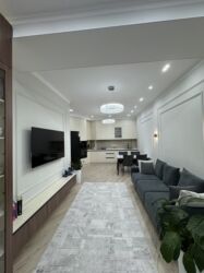 как можно найти квартиру без агентства: 3 бөлмө, 65 кв. м, Элитка, 12 кабат, Дизайнердик ремонт