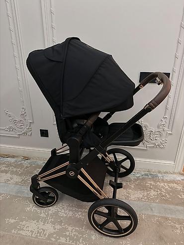 foo foo: Коляска, Cybex, цвет - Черный, Б/у, Самовывоз — 2