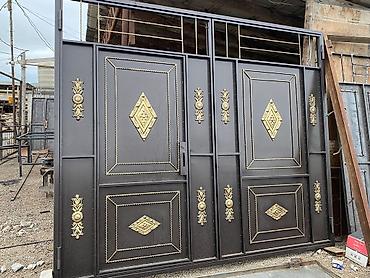 Yeni darvaza – 3×2.50 m Qiymət: 750 AZN - Material: möhkəm metal
