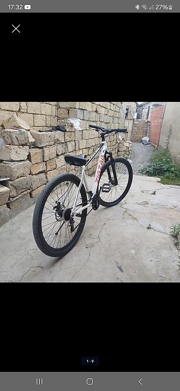 Dağ velosipedləri: ZigZag şəhər/MTB tipli velosiped - Rəng: ağ, qırmızı “ZIGZAG” loqosu — 1