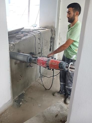 Beton işləri: Beton kəsimi və deşilməsi xidməti - Divar və döşəmələrdə dəqiq kəsim — 3