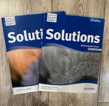 купить диски с фильмами: Оригинал Solutions Advanced Student's Book + Workbook с диском