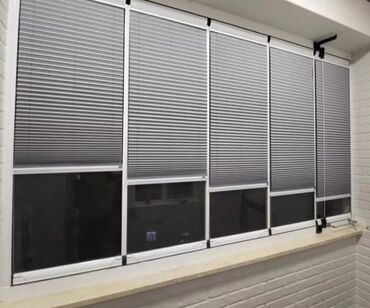 Jalüzlər: PLİSE PƏRDƏ – plastik və ya alüminium pəncərə-qapılara xüsusi ölçüdə — 6