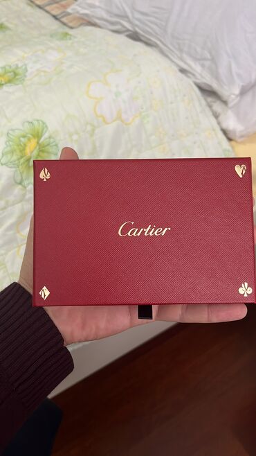 Kolleksiya kartları: Salam original cartier oyun kartladır qəti istifadə olunmayıb yenidir