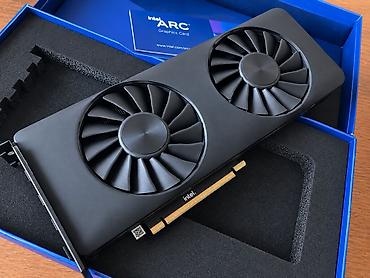 Videokartlar: Intel Arc A750 Limited Edition 8 GB. Qəşəng və sərt metal korpus — 1