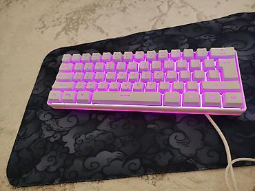Аксессуары для ПК: RGB işıqlanmalı kompakt klaviatura + simli oyun siçanı + geniş — 3