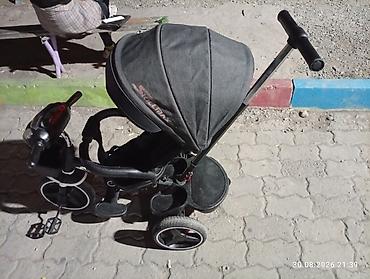 ручка от коляски: Детский трехколесный велосипед‑коляска с родительской ручкой — 3