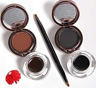 Šminka: Gel ajlajner i puder za obrve
Vodootporan 2in1
Cena 1900din — 3