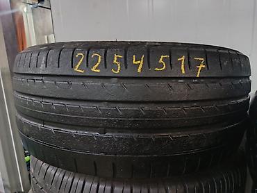 диски 22545 r17: Шины 225 / 45 / R 17, Лето, Б/у, 1 шт, Легковые, Yokohama — 1
