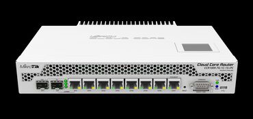 пассивное сетевое оборудование patron: Mikrotik CCR1009-7G-1C-1S+PC CPU core count	9 CPU nominal frequency	1