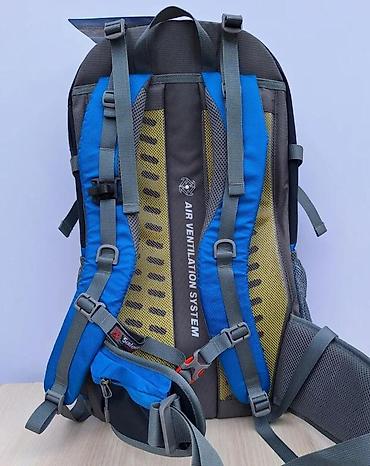 Sportske torbe i rančevi: Planinarski ranac Senterlan Adventure 35L – plavo/crni - Zapremina — 2