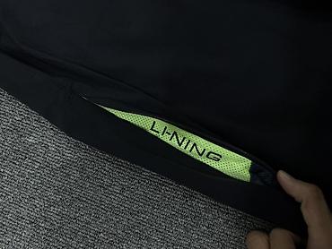 li ning футболка: Мужские брюки, M, L, XL, Li-Ning, Новый, цвет - Черный, Самовывоз — 2