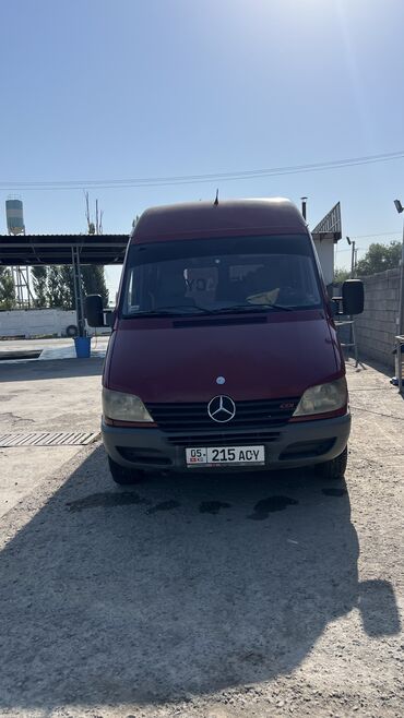 аренда бусика: Mercedes-Benz Sprinter: 2000 г., 2.2 л, Механика, Дизель, Бус