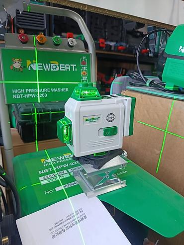 Лазерный уровень NEWBEAT NBT-LL-16A, зелёный луч - Тип