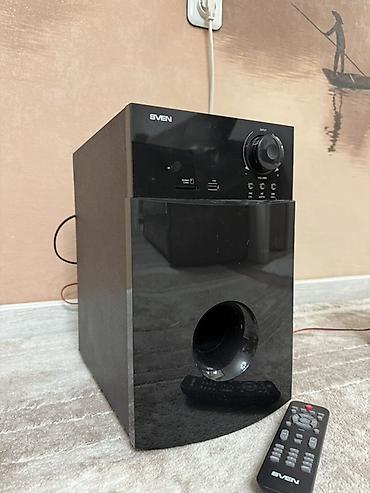 se electronics: Компьютерная акустика Sven MS-2100 2.1 с сабвуфером и пультом ДУ — 3