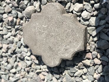 цена домашних яиц: Chamomile paving stones, түсү - Боз, Бетондон, For yard, Cast, Колдонулган