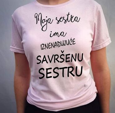 Majice kratkih rukava: Izrada majci po vašoj želji
S.m.l.xl.xxl 2000din
Boja: Bele i Crne — 10