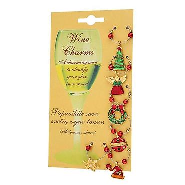 свадебные бокалы на: Кольцо подвески на бокалы 🎄🍷 Отличный аксессуар для праздничного — 5