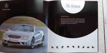 Knjige i stripovi: Prospekt:15 modela Mercedes Benz sa teh. podatcima, 36 str. srpski — 5