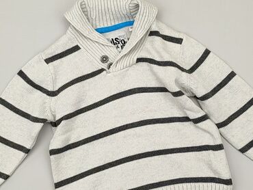 czarna bluzka wiązana w pasie: Sweater, 2-3 years, 92-98 cm, condition - Very good