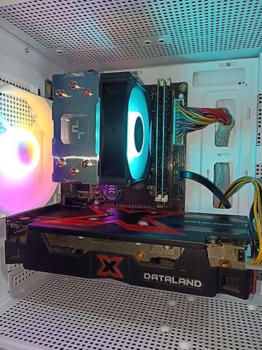 Настольные ПК и рабочие станции: Компьютер, ядер - 4, ОЗУ 16 ГБ, Игровой, Б/у, Intel Core i7, AMD Radeon RX 580, SSD — 14