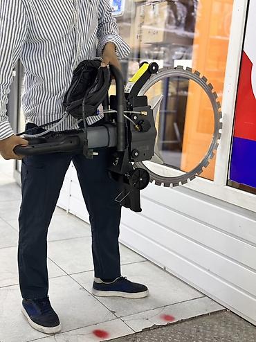 Камнерезные станки: Алмазная стенорезная установка (дисковая пила по бетону) - Тип — 5