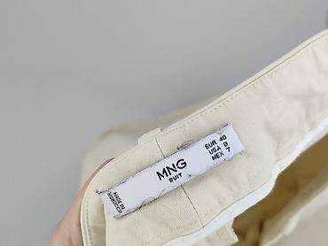 material trousers: MNG Suit, Spodnie materiałowe damskie, rozmiar L — 4