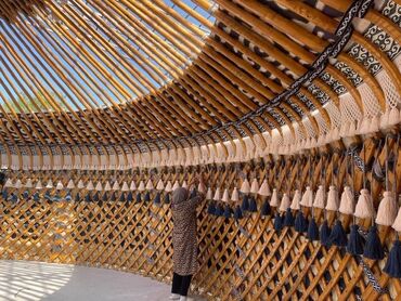 Продажа юрт: Продажа юрты, Каркас Деревянный, 85 баш, Диаметр: 6 метров — 6