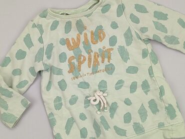 letnia sukienka w drobne kwiatki: Bluza, Zara, 9-12 m, stan - Dobry