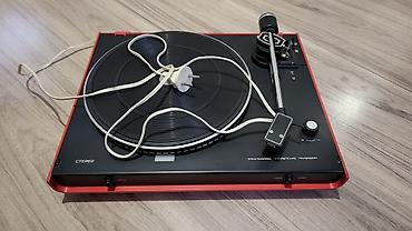 Другая аудиотехника: Импульс 201 стерео проигрыватель, без крышки и без иглы, приставка, в — 1