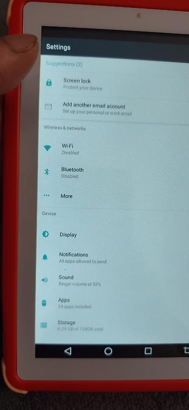 Планшеты: Планшет, память 256 ГБ, 6" - 7", Wi-Fi, Б/у, Детский цвет - Красный — 8