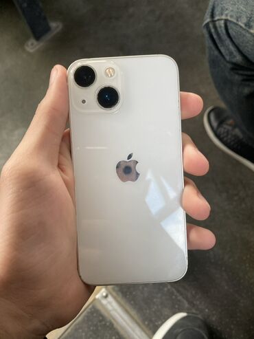 чехол айфон 11: IPhone 13, Ağ, Face ID
