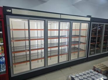 Konteynerlər: Mağaza üçün soyuducular istehsalı. - Tip: Çoxqapılı şüşə vitrin