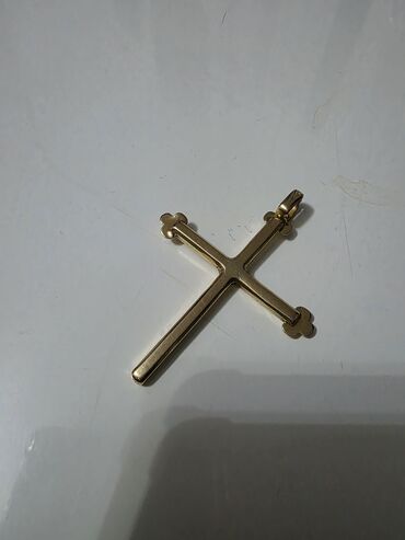 Ogrlice: ​💎 EKSLUZIVNA PONUDA: Ručno Rađen Zlatni Lanac i Krst (585) ​Ovo je — 4