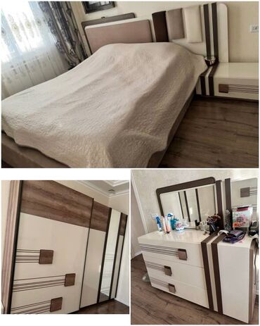 Salon, tibbi kreslolar: İkinəfərlik çarpayı, Dolab, Termo, 2 tumba, İşlənmiş