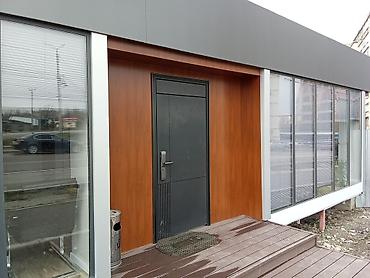 Алюминиевые композитные панели (Алюкобонд): Синий, Дерево, Новый, Установка, Гарантия, Бесплатный выезд — 5