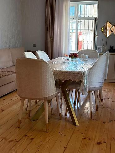 ofis ucun kreslo ucuz: Masa desti. 600azn. 6 stulla ünvan Sabunçu (2617)*Tehi — 1