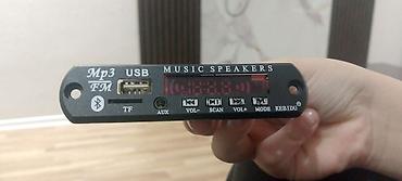 musiqi sentir: Bluetooth/USB/TF/MP3 FM musiqi modulu – “MUSIC SPEAKERS” panel - — 1