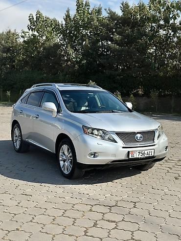 Унаа сатуу: Lexus RX: 2009 г., 3.5 л, Автомат, Гибрид, Кроссовер — 3