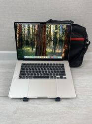 макбук новый: Ноутбук, Apple, 8 ГБ ОЭТ, Apple M2, 15.4 ", Колдонулган, Татаал эмес тапшырмалар үчүн, эс тутум NVMe SSD