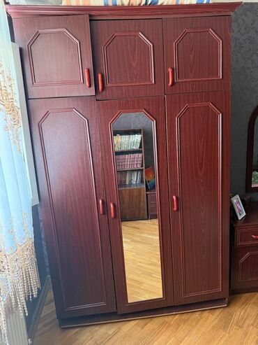 yataq otaqi desti: İkinəfərlik çarpayı, Dolab, Termo, 2 tumba