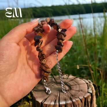 Bilərziklər: 🧿✨ Tiger's Eye Qolbaq: Güc, Cəsarət və Mühafizə ✨🧿 Özünüzü güclü və