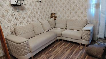 Divanlar: Künc divan, İşlənmiş, Açılan, Bazalı, Parça, Çatdırılma yoxdur — 1