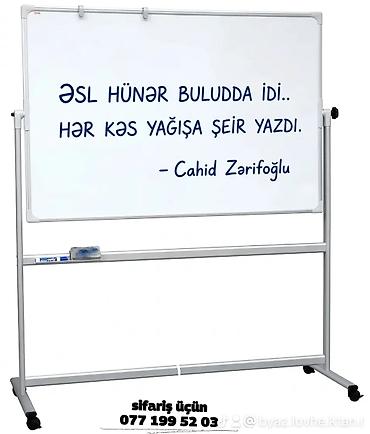 Lövhələr: Yeni, Marker üçün, Lövhə, 70 x 50 sm, Pulsuz çatdırılma — 22