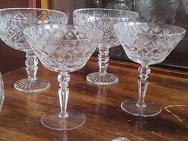 Наборы посуды: Набор бокалов из стекла/хрусталя. - Комплект №1: 6 высоких бокалов на — 24