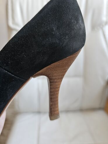 carlo conte обувь: Туфли, Размер: 35, цвет - Черный, Б/у